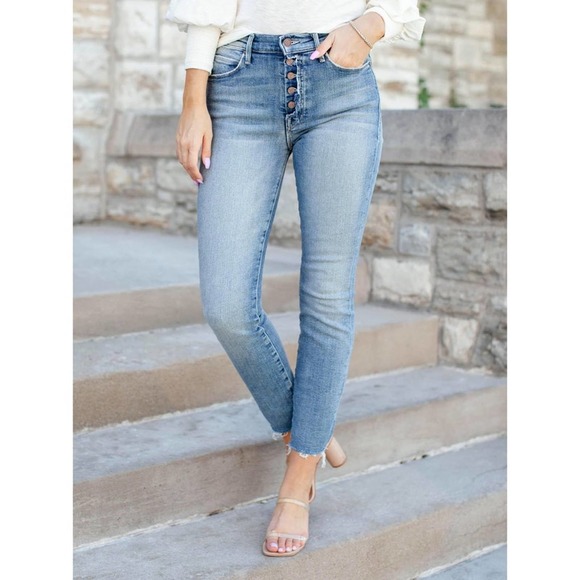 MOTHER Denim - NWT MOTHER Denim The Fly Cut Stunner Jeans 28